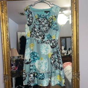 Floral midi dress